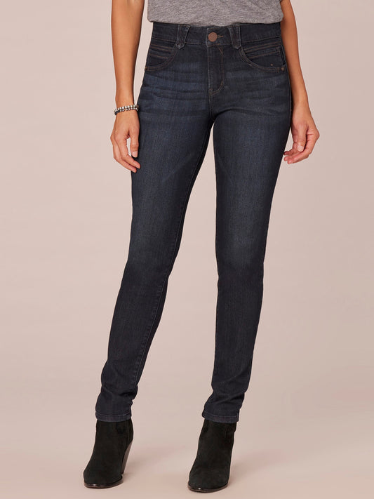 Democracy Clothing Dark Indigo "Ab"solution® Petite Jegging - Indigo Denim