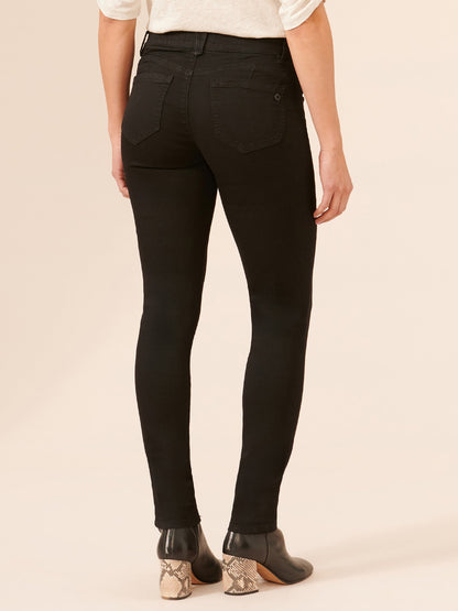 Democracy Clothing Stretch Black Denim "Ab"solution® Booty Lift Jegging - Black