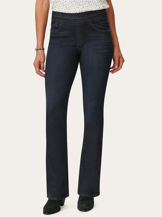 Democracy Clothing "Ab"solution® High Rise Indigo Itty Bitty Bootcut Glider Jean - Indigo Denim