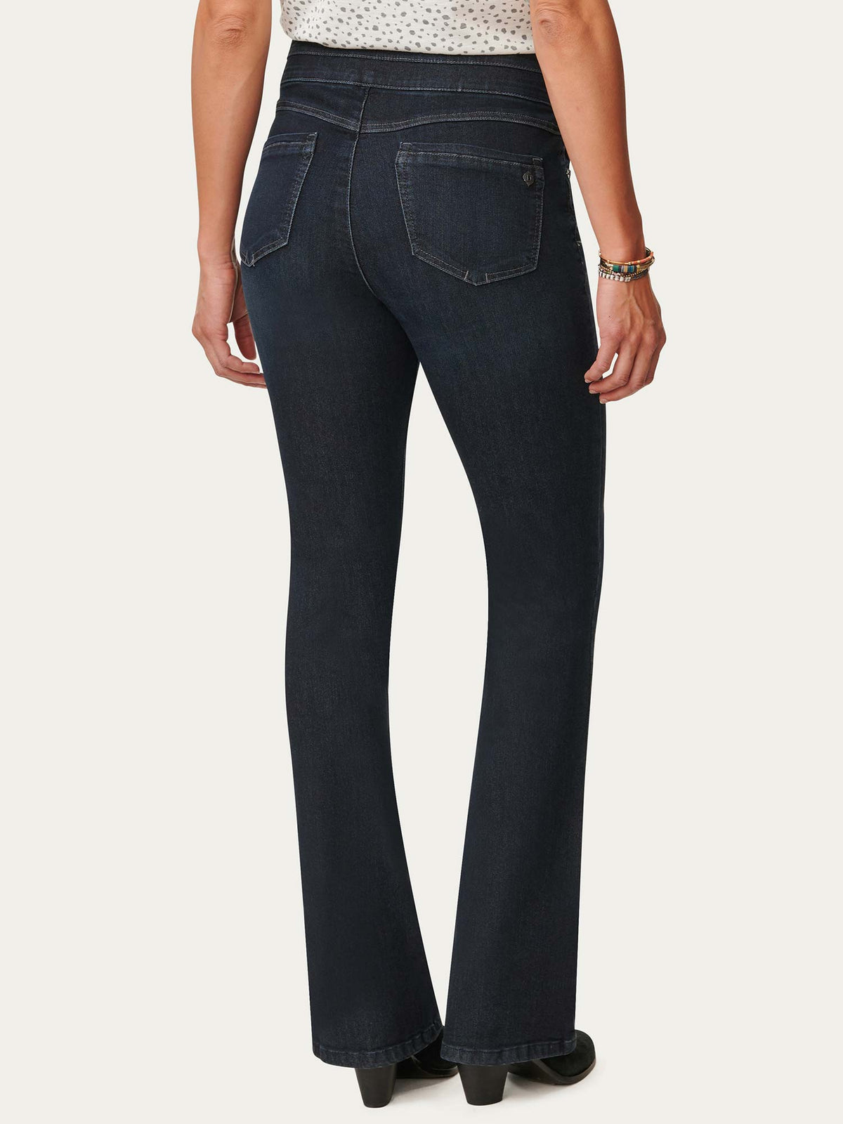 Democracy Clothing "Ab"solution® High Rise Indigo Itty Bitty Bootcut Glider Jean - Indigo Denim