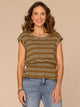 Golden Olive Multi Stripe
