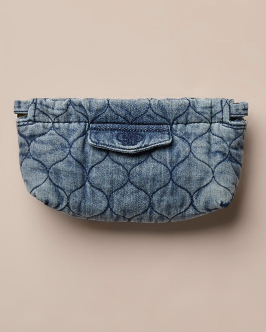 Democracy Clothing Double Eyeglass Clutch Case - Washed Mid Blue