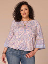 Provence Blue Multi Print