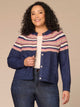 Navy Raspberry Multi