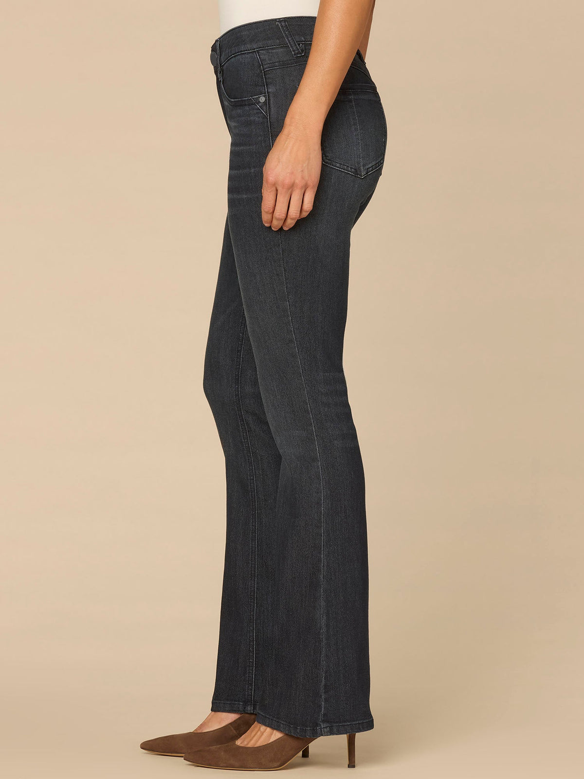 Democracy Clothing “Ab”solution® Mid-Rise Artisanal Itty Bitty Boot Plus Size Jeans - Dark Indigo Artisanal Denim
